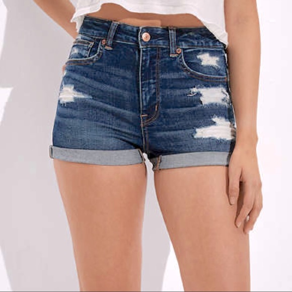 American Eagle Outfitters Pants - American Eagle Outfitters High Rise Denim Shorts